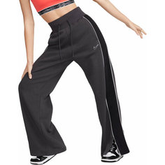 Брюки NIKE W NSW FLC PHX PANT OH SW, размер S, серый