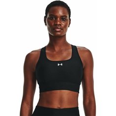Топ спортивный Under Armour Crossback Longline, размер MD, черный