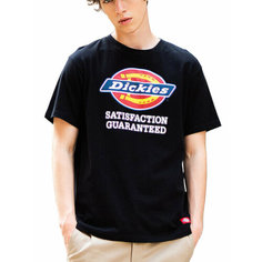 Футболка Dickies, размер L, чepный