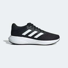Кроссовки adidas Response Runner U, полнота F (EU)/ на среднюю стопу, размер 9 UK, чёрный