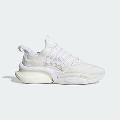 Кроссовки adidas Alphaboost V1, полнота F (EU)/ на среднюю стопу, размер 8 UK, белый