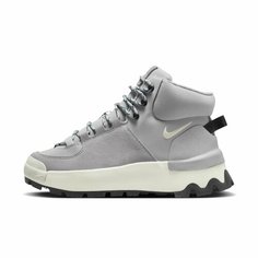 Кроссовки NIKE W City Classic, полнота F (EU)/ на среднюю стопу, размер 6,5 US, серый