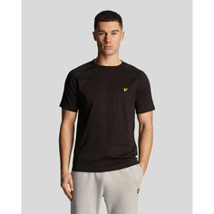 Футболка Lyle & Scott Core Raglan, размер S, jet black