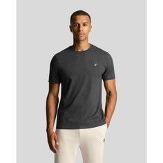 Футболка Lyle & Scott Plain T-shirt, размер S, серый, желтый, черный, белый