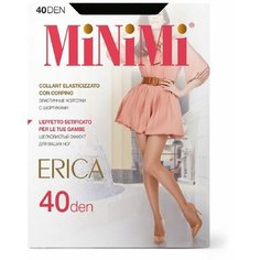 Колготки MiNiMi Erica, 40 den, размер 2, nero