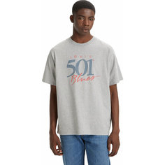 Футболка Levis Men Vintage Fit Graphic Tee, размер S, серый Levis®