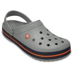 Сабо Crocs Crocband Clog, размер M4W6, light grey/navy