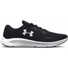 Кроссовки Under Armour Charged Pursuit 3, полнота F (EU)/ на среднюю стопу, размер 5.5, черный/белый