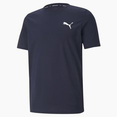 Футболка PUMA Active Small Logo Tee, размер XS, peacoat