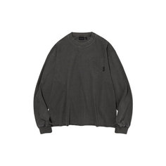 Лонгслив Uniform Bridge DYEING POCKET L/S, размер M, , серый