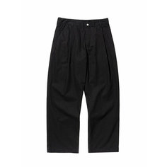 Брюки Uniform Bridge One Tuck Wool, размер L, чёрный