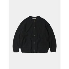 Кардиган FrizmWORKS Heavy Wool Round, размер L, , чёрный