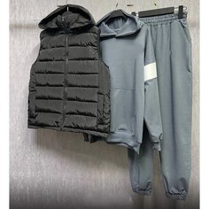 Костюм спортивный Jools Fashion, размер L, серый