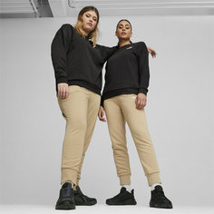 Брюки спортивные PUMA Essentials, размер L, бежевый/белый