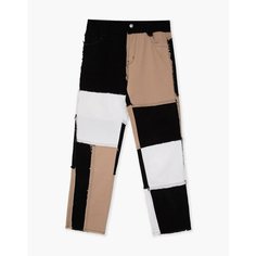 Джинсы Gloria Jeans Ready! Steady! Go!, размер 17-18л/170 (48), черный, мультиколор