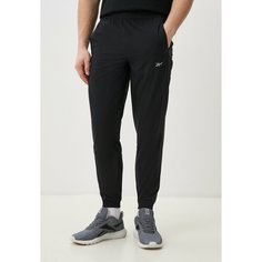 Брюки спортивные Reebok, размер L, чёрный
