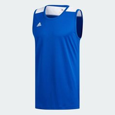Майка спортивная adidas Jersey, 1 шт., размер XS, синий