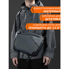 Сумка кросс-боди Kingsons, фактура гладкая, чёрный