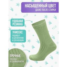 Носки Big Bang Socks рубчик, размер 35-39, хаки
