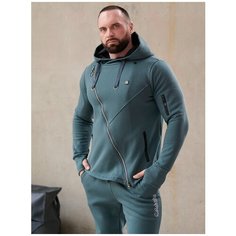 Толстовка Galaktika, размер 2XL, , зеленый