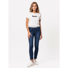 Джинсы скинни Levis Women 711 Skinny Jeans, размер 26/27, синий Levis®