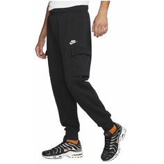Брюки спортивные NIKE Sportswear Club, размер M, Black/Black/White