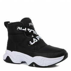 Кроссовки Fila Fila NEBULA PUFFY WNTR MID, размер 38, чёрный