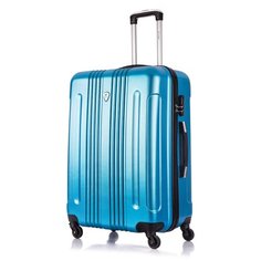 Чемодан Lcase Bangkok, 66 л, размер M, светло-синий