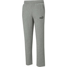 Брюки спортивные PUMA ESSENTIALS LOGO PANTS, размер S, серый