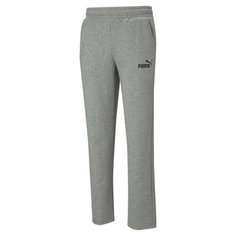 Брюки спортивные PUMA ESSENTIALS LOGO PANTS, размер XL, серый
