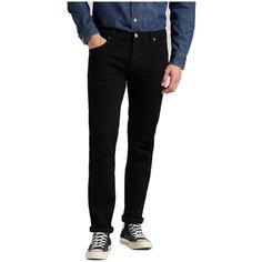 Джинсы зауженные Lee Men Rider Jeans, размер 34/34, clean black