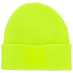 Шапка бини Levis 2 Horse Patch Logo Beanie, размер OS, Желтый Levis®