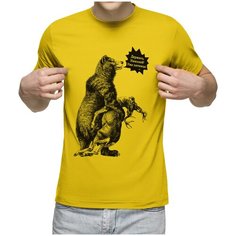 Футболка Us Basic, размер 2XL, Желтый