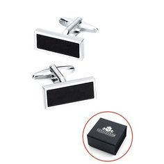 Запонки GENTLETEAM, серебристый
