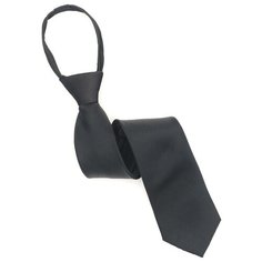 Галстук GENTLETEAM, черный, серый
