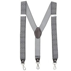 Подтяжки GENTLETEAM, размер 125, серый, черный