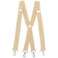 Подтяжки GENTLETEAM, размер 125, бежевый