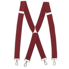 Подтяжки GENTLETEAM, размер 125, темно-бордовый
