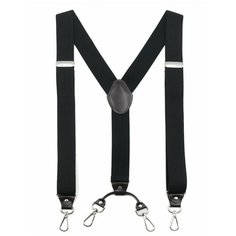 Подтяжки GENTLETEAM, размер 125, черный