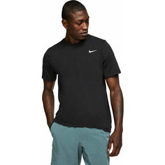 Футболка спортивная NIKE DF TEE, размер XS, черный