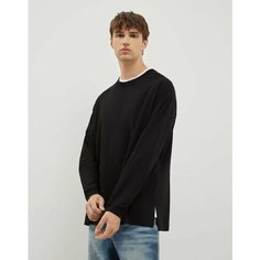 Лонгслив Gloria Jeans GJ BLACK, размер S (44-46), , чёрный