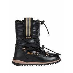 Сапоги GEOX, размер 30 EU, black/gold