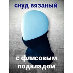 Шарф ,24х24 см, универсальный, синий Fedor Accessories