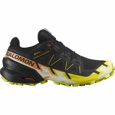 Кроссовки Salomon Speedcross 6 GTX, полнота F (EU)/ на среднюю стопу, размер 9 UK, чёрный