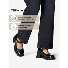 Туфли Мэри Джейн Tamaris 1-24430-41-001, размер 40, черный