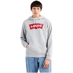 Худи Levis Men Standard Graphic Hoodie, размер M, , серый/красный Levis®