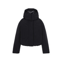 Пуховик JUUN.J Nylon Detachable Glossy, размер M, чёрный