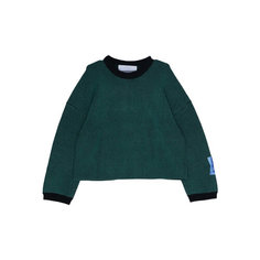 Свитер Jungles Jungles Two Tone Knit, размер M, , зеленый