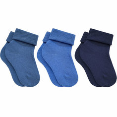 Носки RuSocks Базовая коллекция, 3 пары, размер 10-12, , микс 8