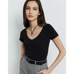 Кроп-топ Gloria Jeans GJ BLACK, размер S (40-42), чёрный